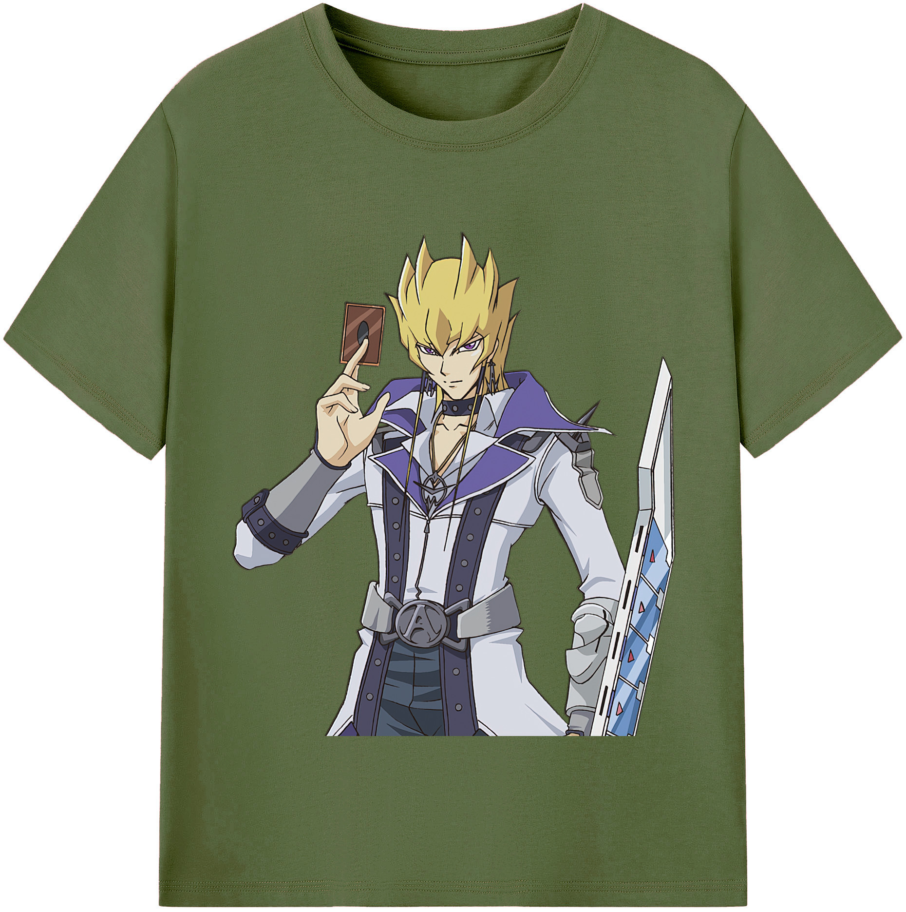（画像用） 遊☆戯☆王 Yu-Gi-Oh! 綿100％半袖Tシャツ（フロントプリント）
